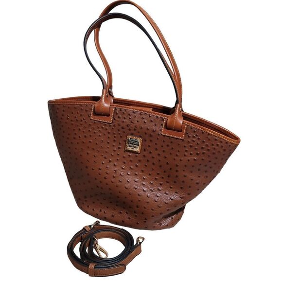 Dooney & Bourke ostrich texture tote - Picture 1 of 9